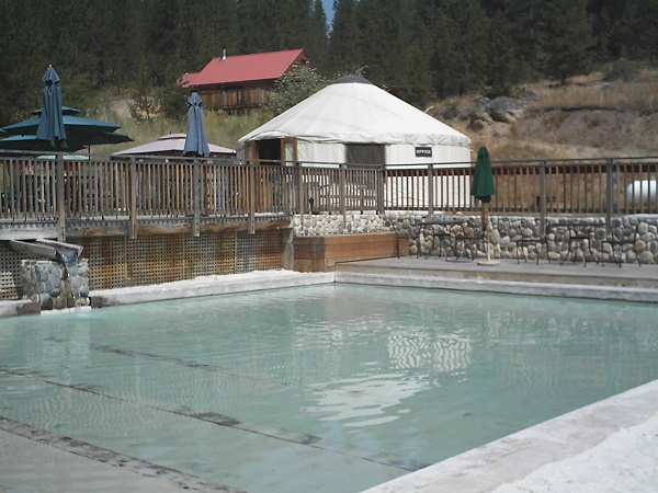 Yurt and Hot Pool