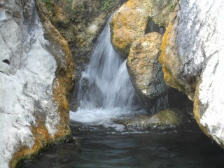 Hot Springs Fed Waterfall