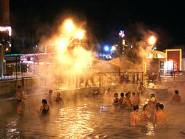 Lava Hot Springs in Idaho