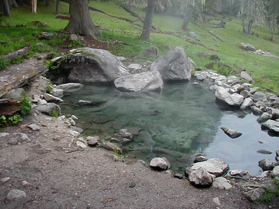 Hot Springs in North-Central Idaho